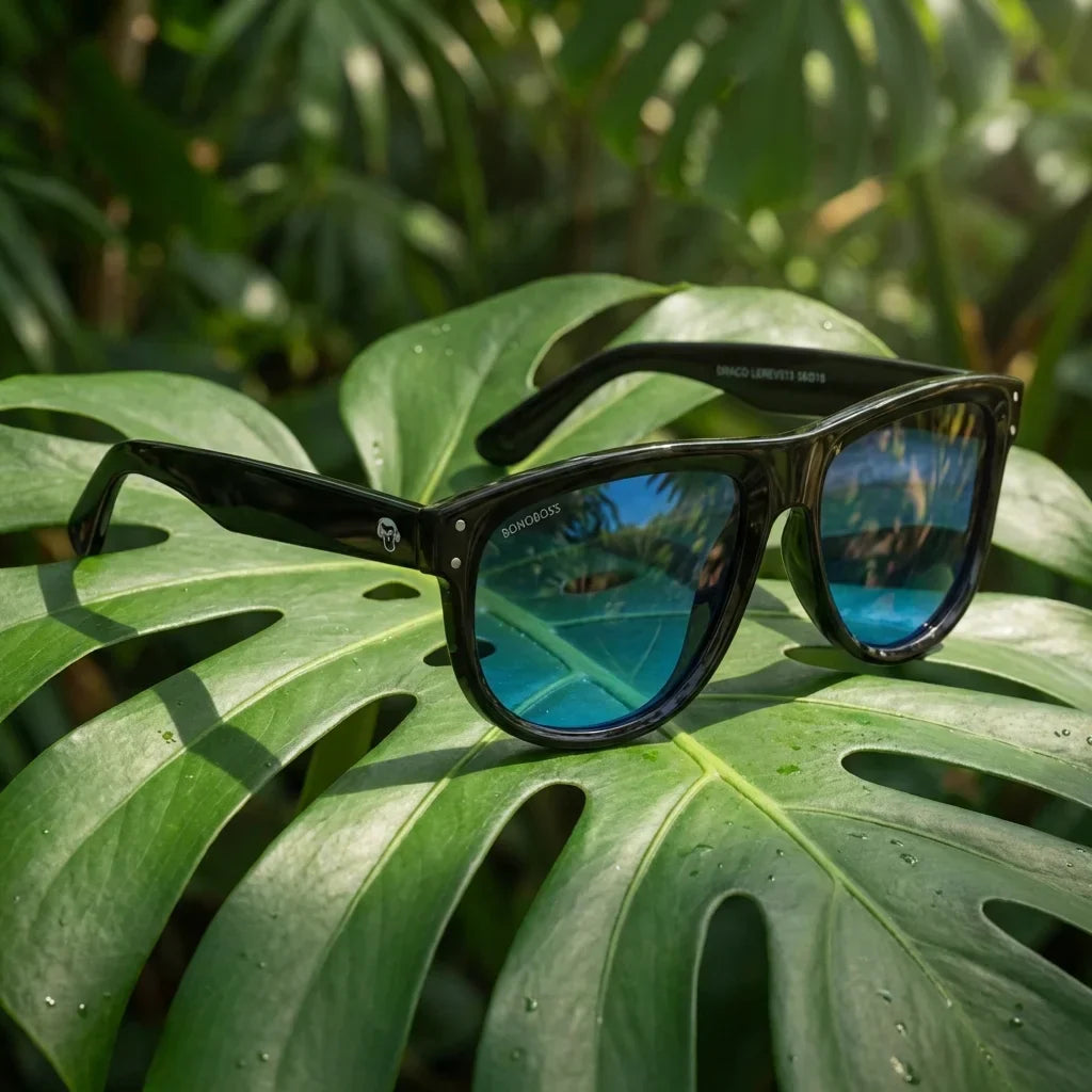 GirlFriend Reverse wayfarer-style polarized sunglasses in bio-acetate · ReFramed, photo 8 of 30