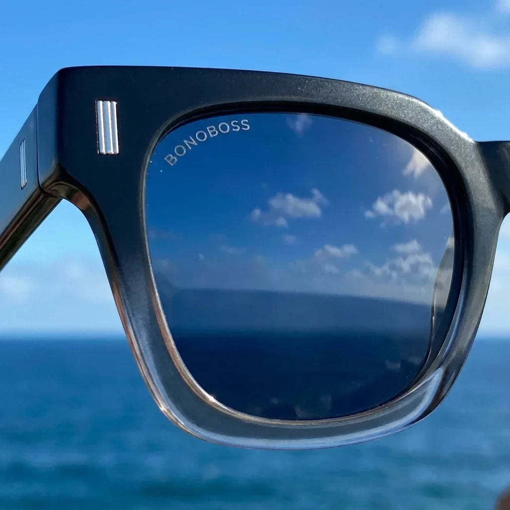 Osorno RPET Rectangular Polarized Sunglasses in Recycled Plastic