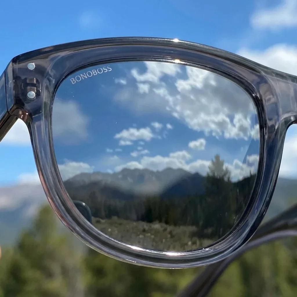 GirlFriend Reverse wayfarer-style polarized sunglasses in bio-acetate · ReFramed, photo 6 of 30