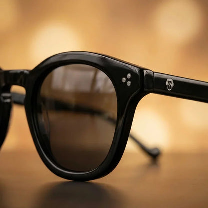 Lenga oval sunglasses with polarized lenses, bio-acetate frame · ReFramed, photo 22 of 30