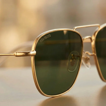 Commander Reverse aviator sunglasses, stainless steel and bio-acetate · ReFramed, photo 22 of 27