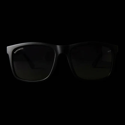Rapanui RPET Rectangular Polarized Sunglasses in Recycled Plastic