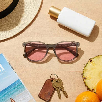 Meli TSP Round Polarized Sunglasses