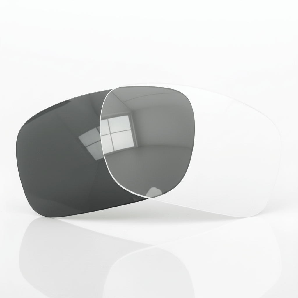 Oakley Holbrook OO9102 replacement lenses — Gray polarized sunglass lens, 100% UV | ReFramed