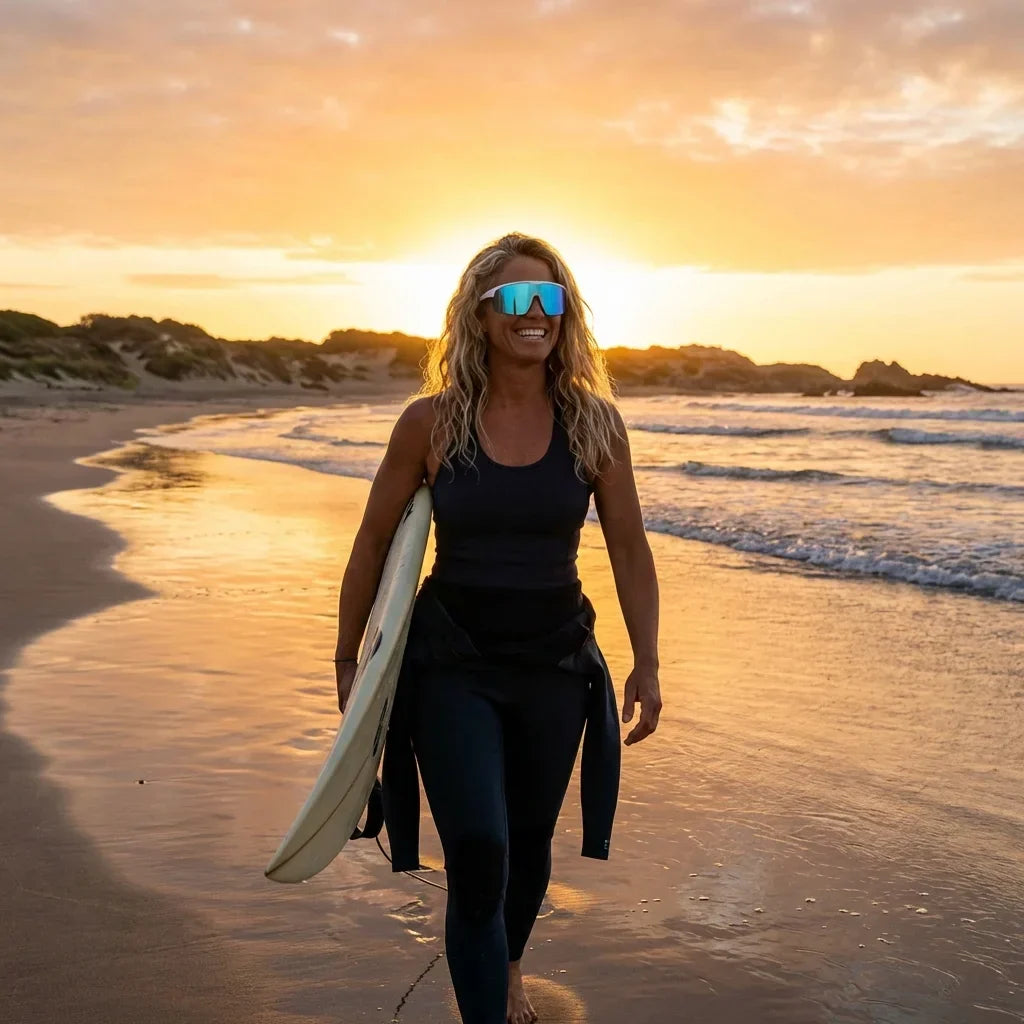 Raul polarized running sunglasses with a wraparound TR90 frame · ReFramed, photo 6 of 17