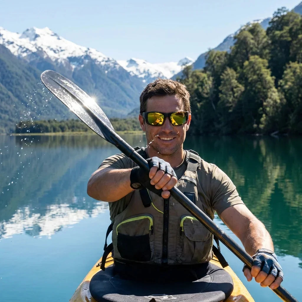 Futaleufú sport polarized sunglasses in recycled plastic · ReFramed, photo 28 of 30