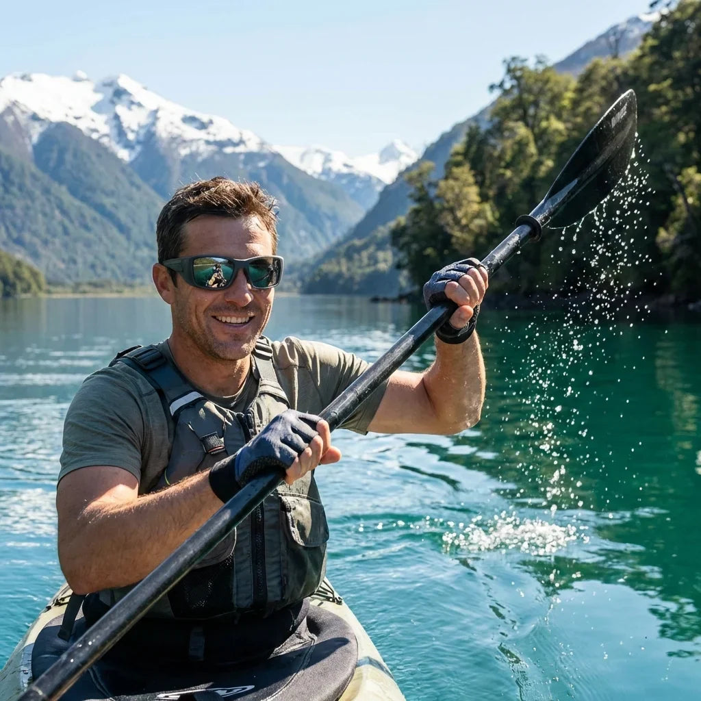 Futaleufú Polarized Sport Sunglasses in Recycled Plastic