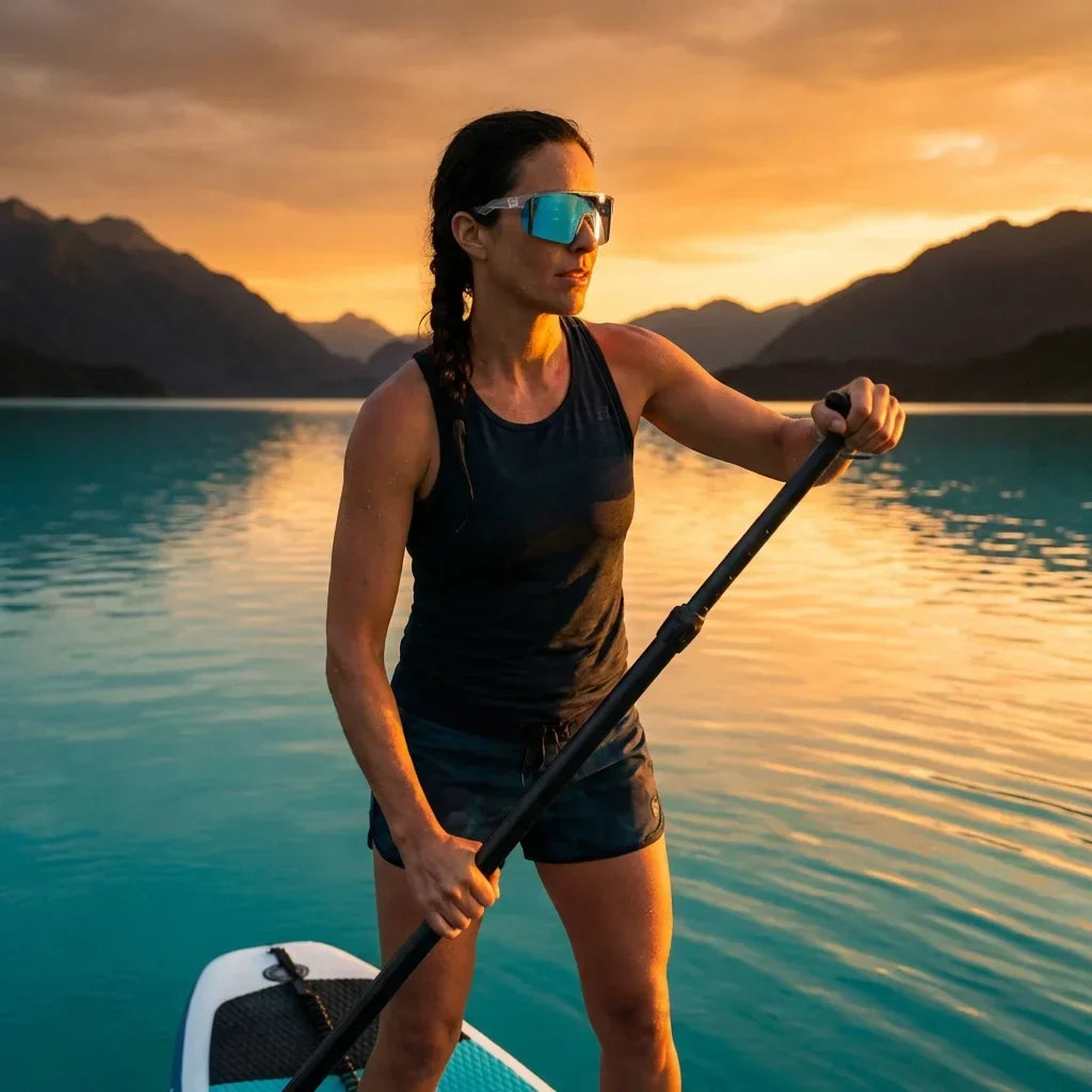 Bolt sport sunglasses with polarized lenses, TR90 frame · ReFramed, photo 17 of 30