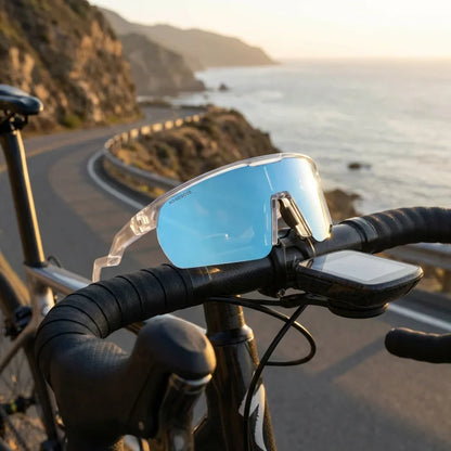 Bolt sport sunglasses with polarized lenses, TR90 frame · ReFramed, photo 18 of 30