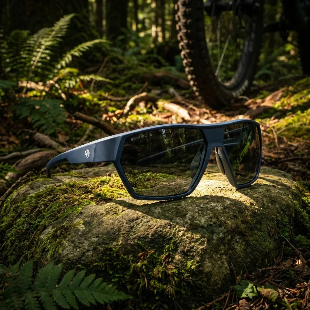 Andes Geometric Polarized Sunglasses in TR90