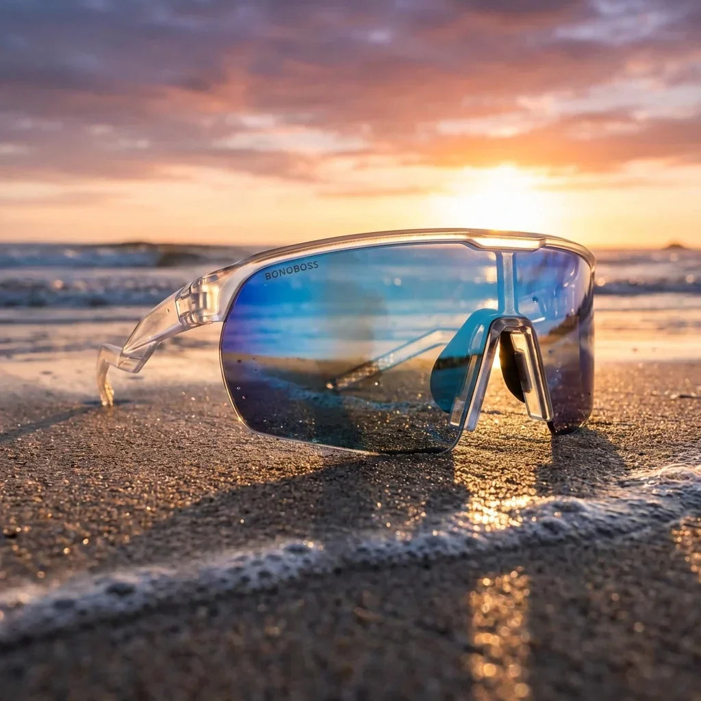 Bolt sport sunglasses with polarized lenses, TR90 frame · ReFramed, photo 25 of 30