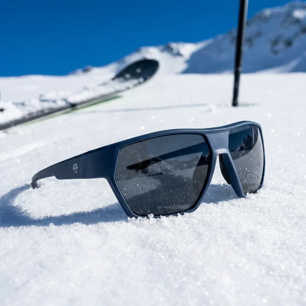 Andes Geometric Polarized Sunglasses in TR90