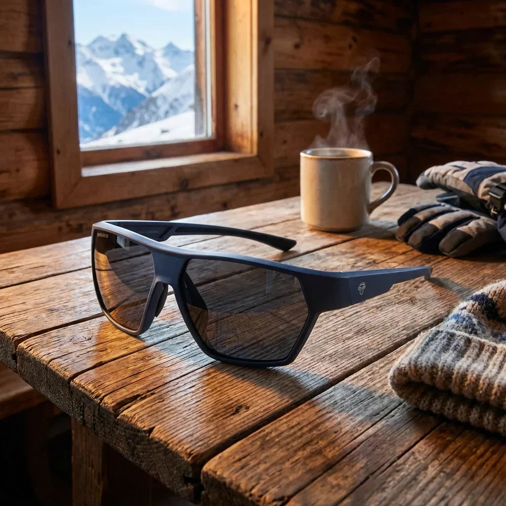Andes Geometric Polarized Sunglasses in TR90