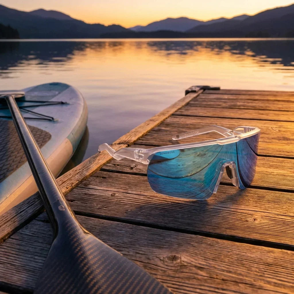 Bolt sport sunglasses with polarized lenses, TR90 frame · ReFramed, photo 26 of 30