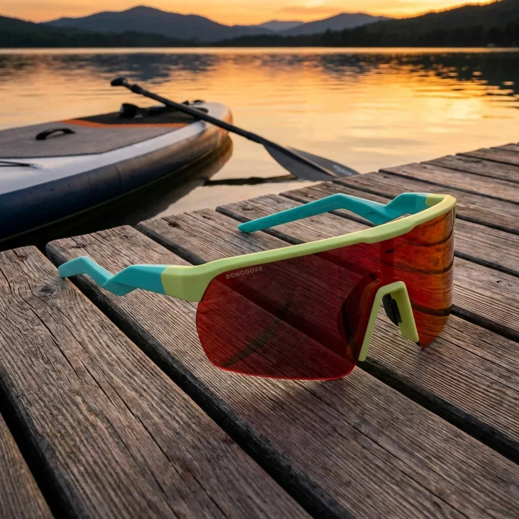 Bolt sport sunglasses with polarized lenses, TR90 frame · ReFramed, photo 4 of 30