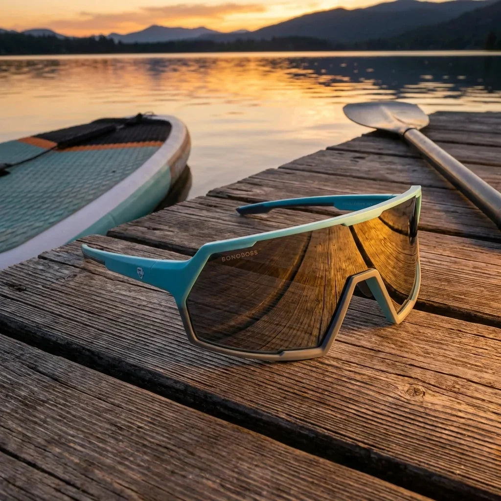 Puma sport sunglasses with polarized lenses, TR90 frame · ReFramed, photo 18 of 30
