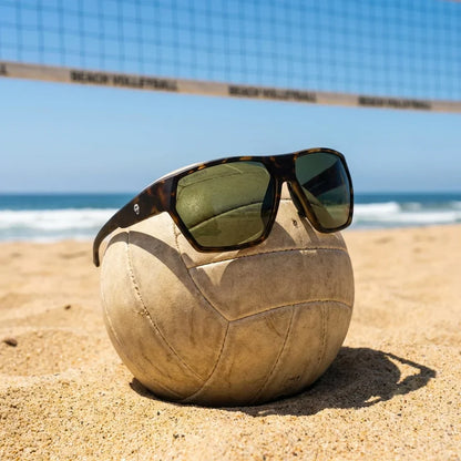 Andes Geometric Polarized Sunglasses in TR90