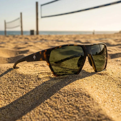 Andes Geometric Polarized Sunglasses in TR90
