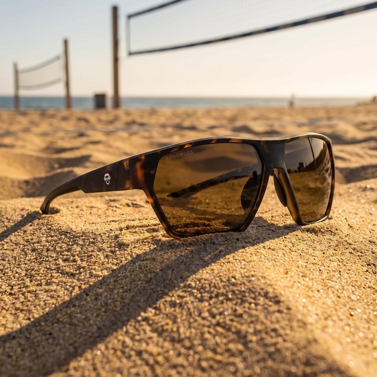 Andes Geometric Polarized Sunglasses in TR90