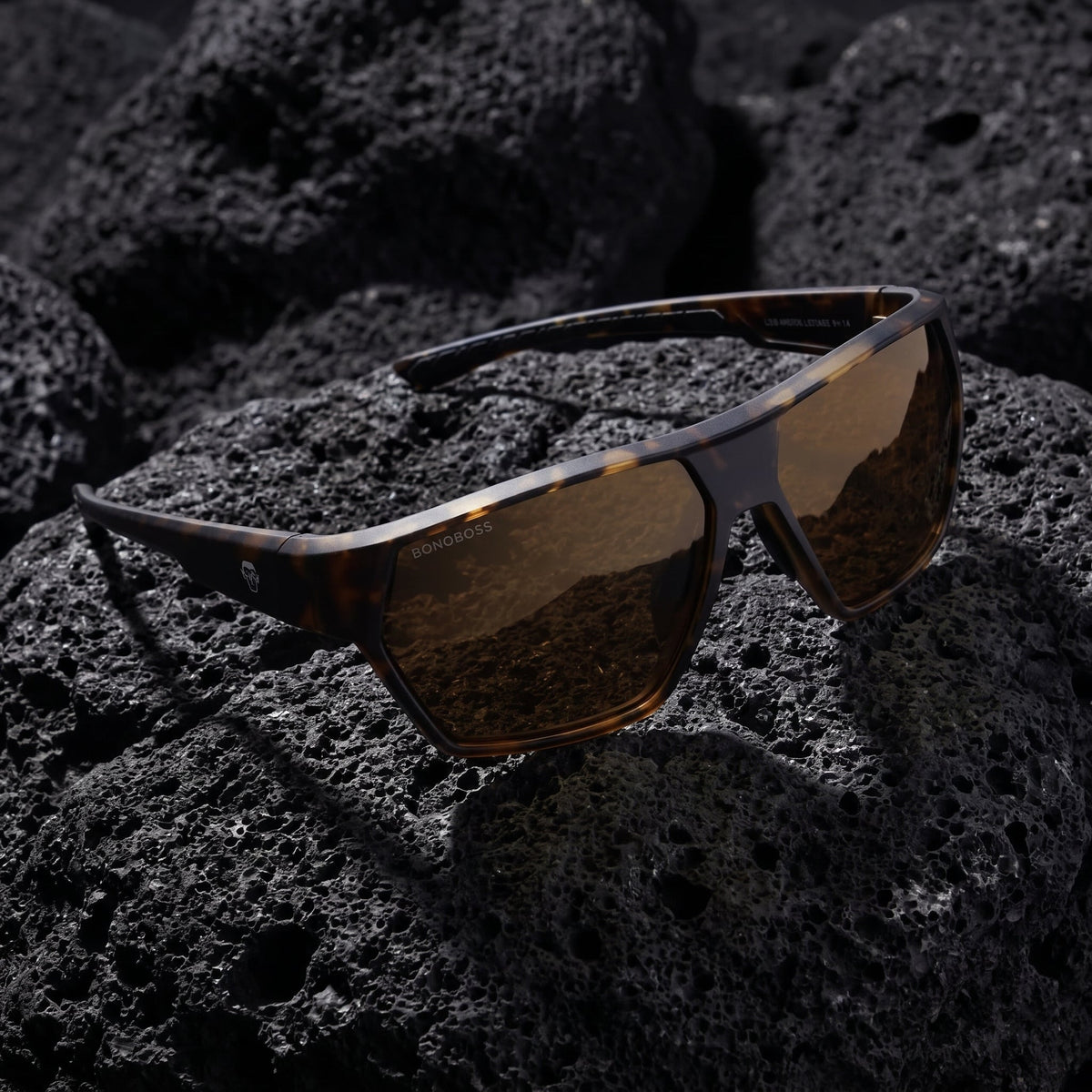Andes Geometric Polarized Sunglasses in TR90