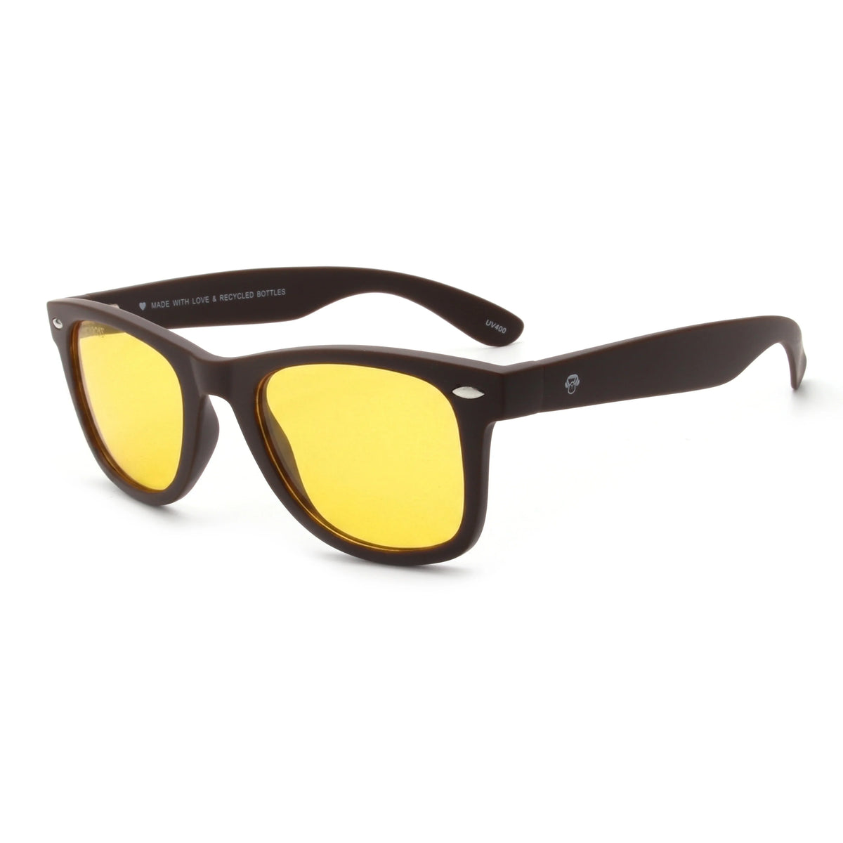 Acacia RPET wayfarer-style polarized sunglasses in recycled PET · ReFramed, photo 11 of 30