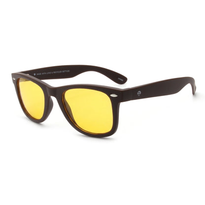 Acacia RPET wayfarer-style polarized sunglasses in recycled PET · ReFramed, photo 11 of 30