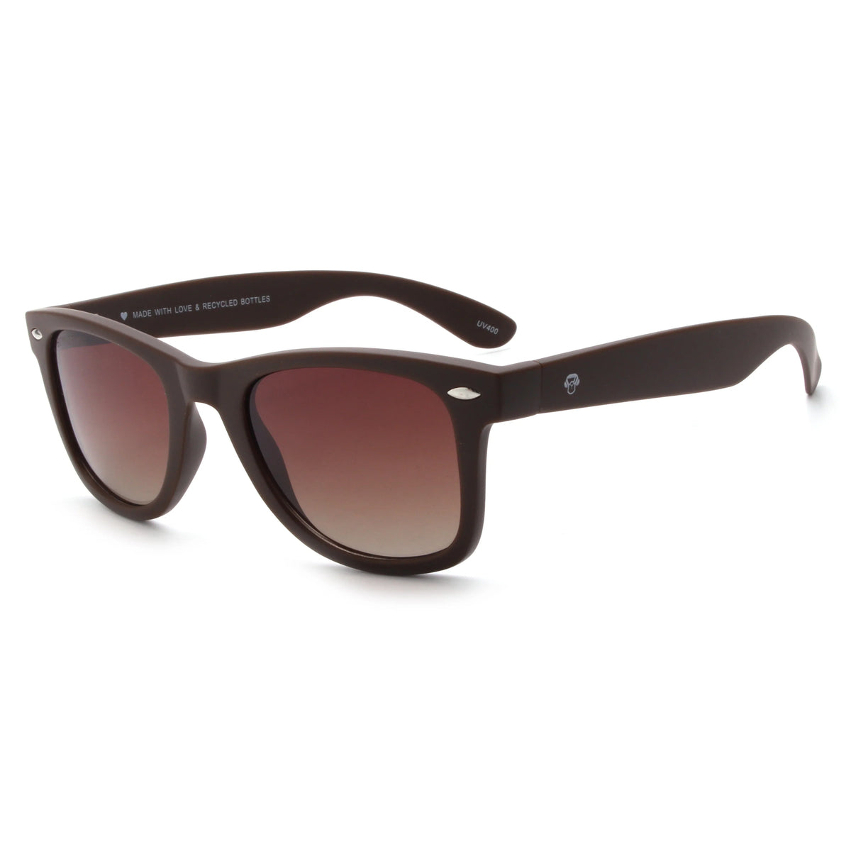 Acacia RPET wayfarer-style polarized sunglasses in recycled PET · ReFramed, photo 5 of 30