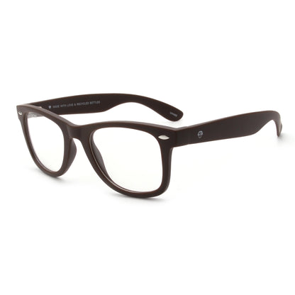 Acacia RPET wayfarer-style eyeglass frames in recycled PET, unisex · ReFramed, photo 8 of 12