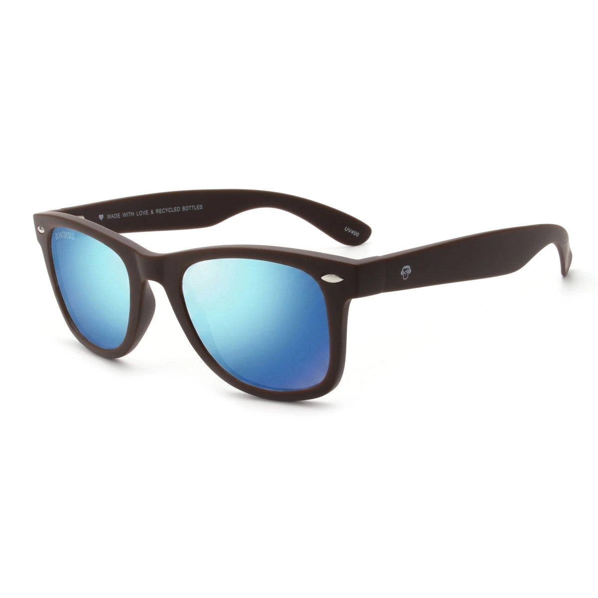 Acacia RPET wayfarer-style polarized sunglasses in recycled PET · ReFramed, photo 14 of 30