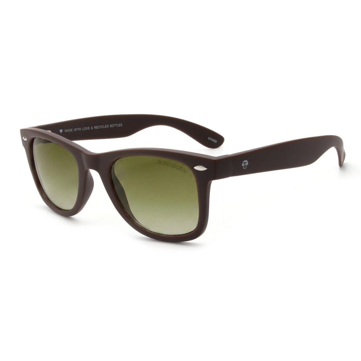 Acacia RPET wayfarer-style polarized sunglasses in recycled PET · ReFramed, photo 23 of 30