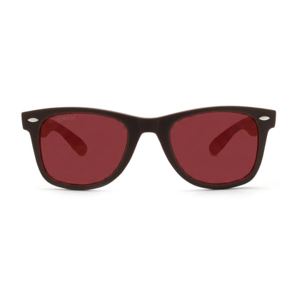 Acacia RPET Brown Wayfarer-Style Polarized Sunglasses