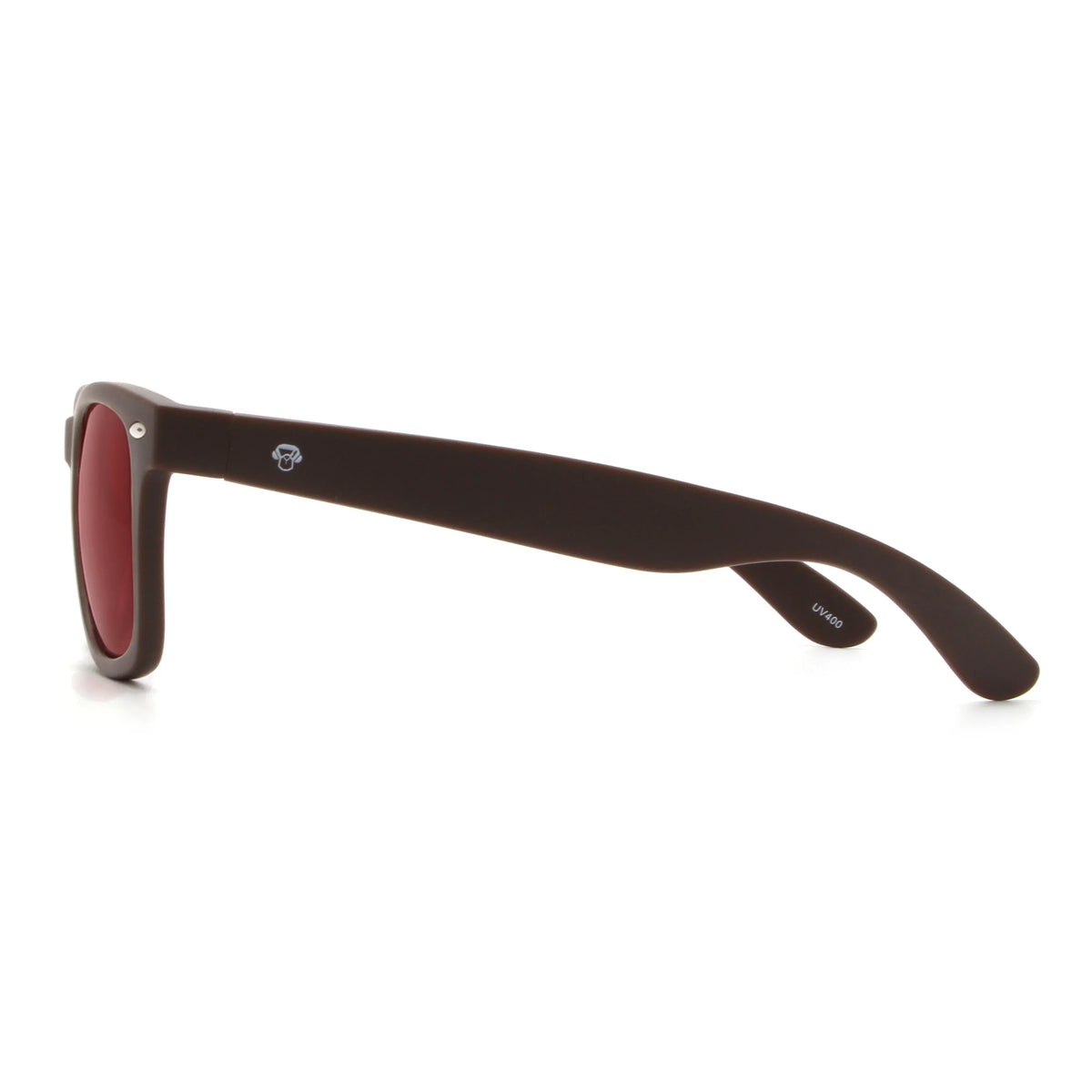 Acacia RPET Brown Wayfarer-Style Polarized Sunglasses