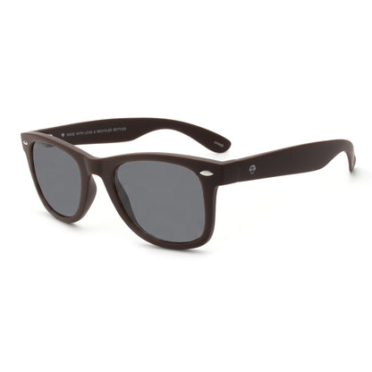 Acacia RPET wayfarer-style polarized sunglasses in recycled PET · ReFramed, photo 26 of 30