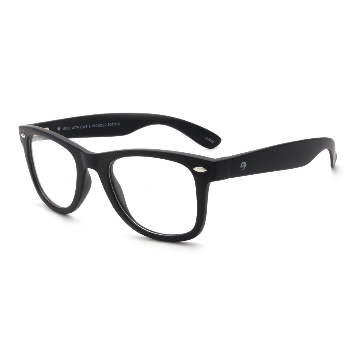Acacia RPET wayfarer-style eyeglass frames in recycled PET, unisex · ReFramed, photo 2 of 12