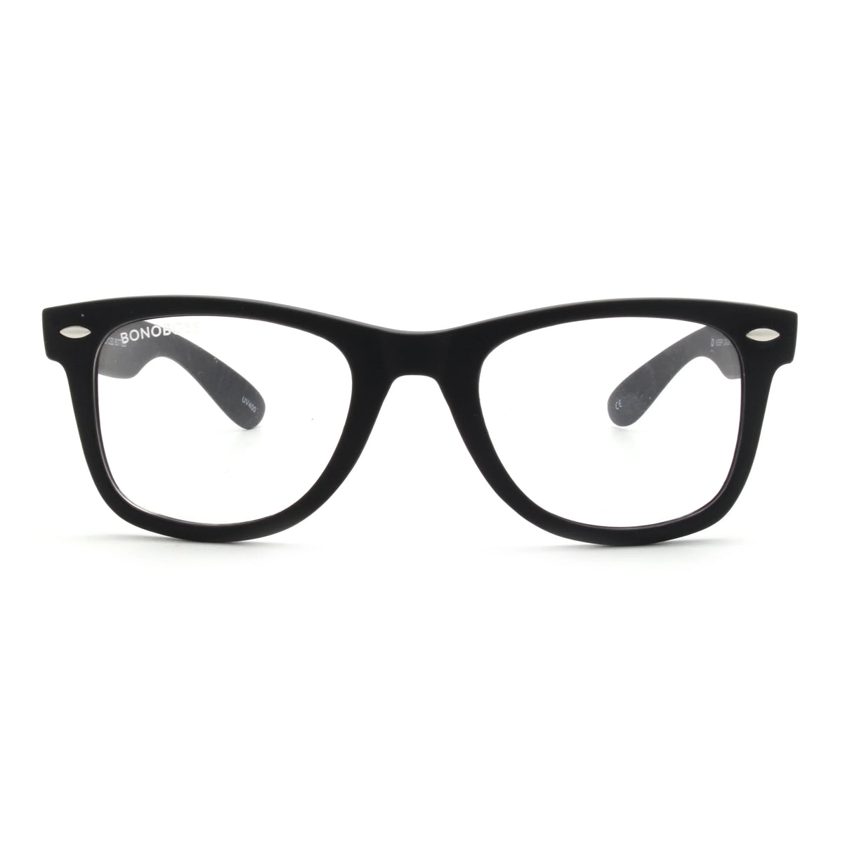 Acacia RPET wayfarer-style eyeglass frames in recycled PET, unisex · ReFramed, photo 1 of 12