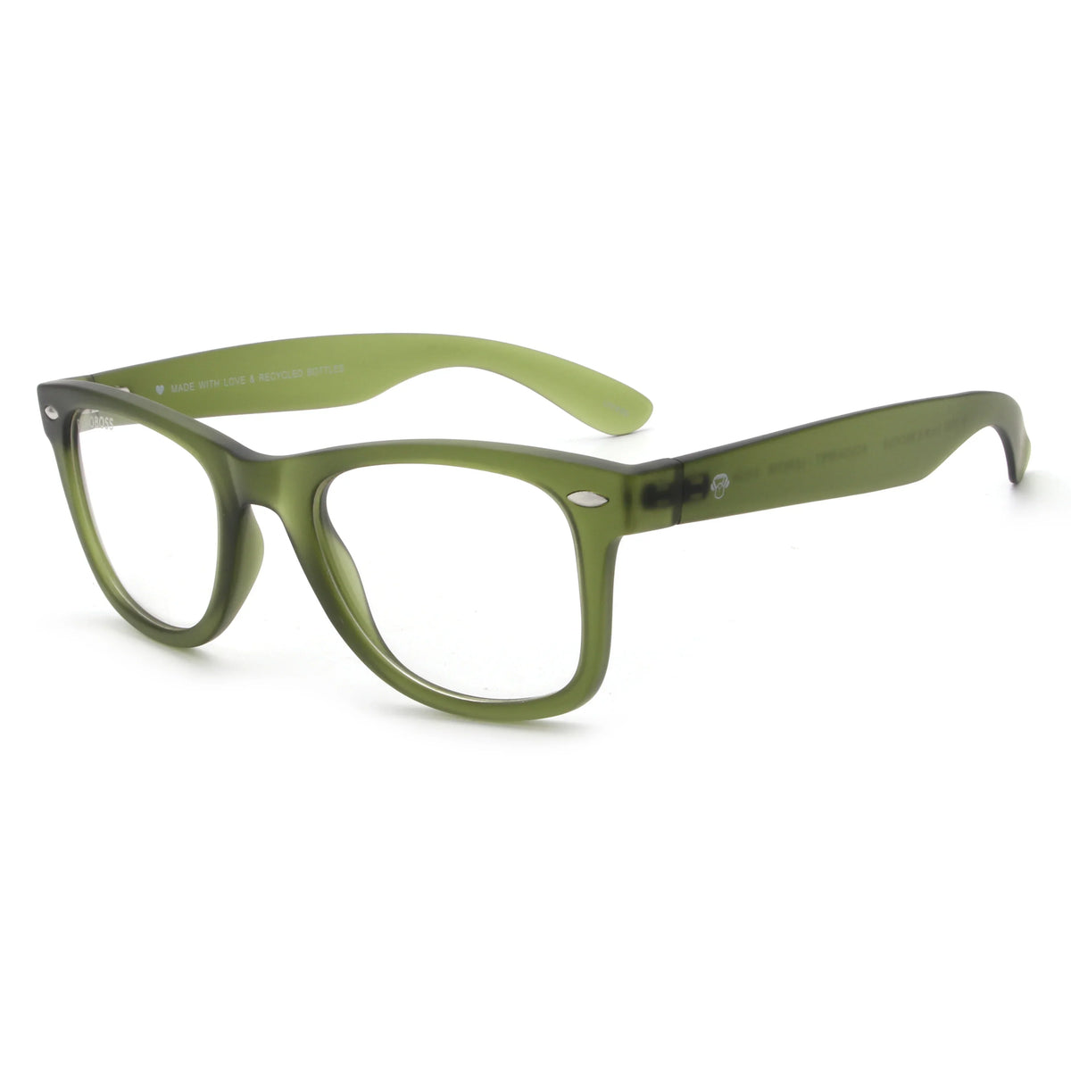 Acacia RPET wayfarer-style eyeglass frames in recycled PET, unisex · ReFramed, photo 5 of 12