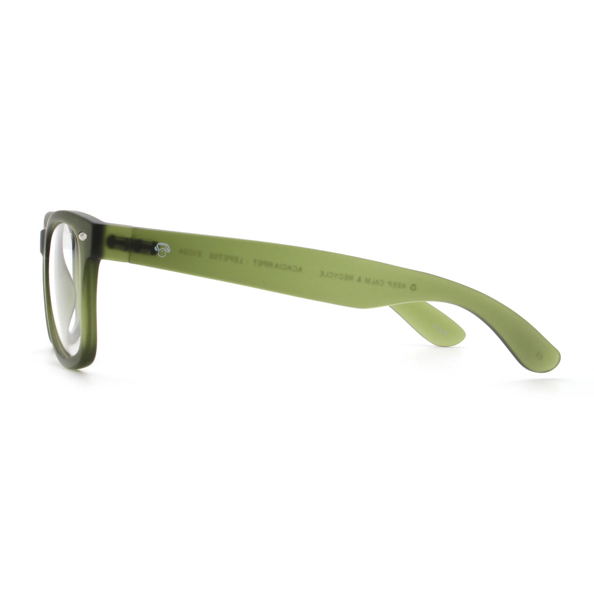 Acacia RPET wayfarer-style eyeglass frames in recycled PET, unisex · ReFramed, photo 6 of 12