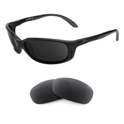 Costa Brine replacement lenses — precision-cut polarized sunglass lenses, 100% UV | ReFramed