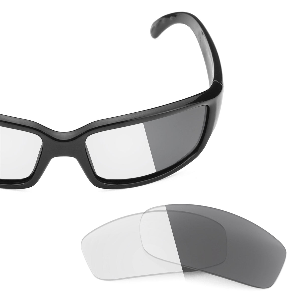 Costa Caballito replacement lenses — Adapt Gray Photochromic polarized sunglass lens, 100% UV | ReFramed