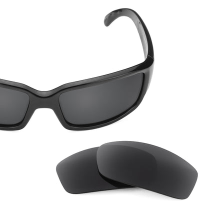 Costa Caballito replacement lenses — Stealth Black polarized sunglass lens, 100% UV | ReFramed