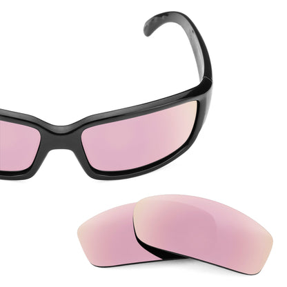 Costa Caballito replacement lenses — Rose Gold MirrorShield® polarized sunglass lens, 100% UV | ReFramed