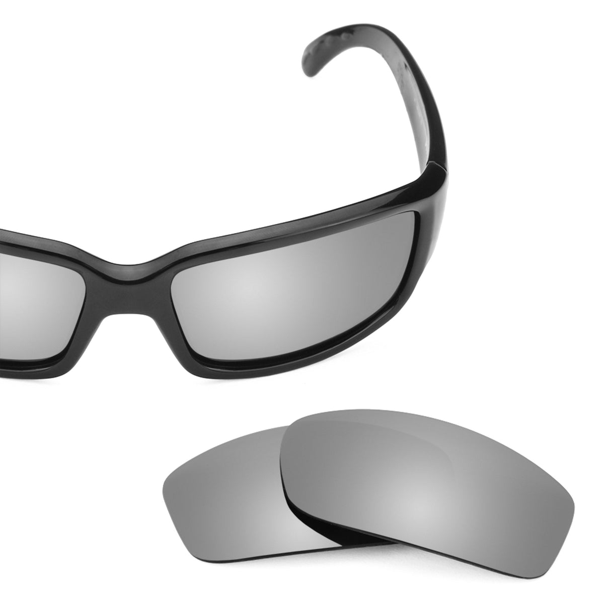 Costa Caballito replacement lenses — Titanium MirrorShield® polarized sunglass lens, 100% UV | ReFramed