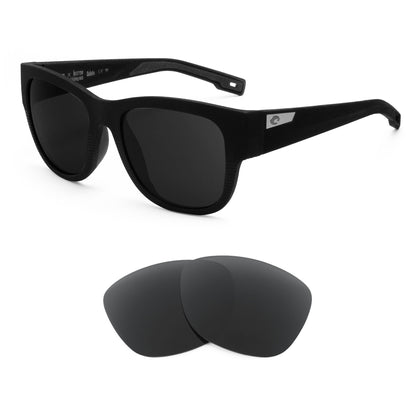 Costa Caleta replacement lenses — precision-cut polarized sunglass lenses, 100% UV | ReFramed