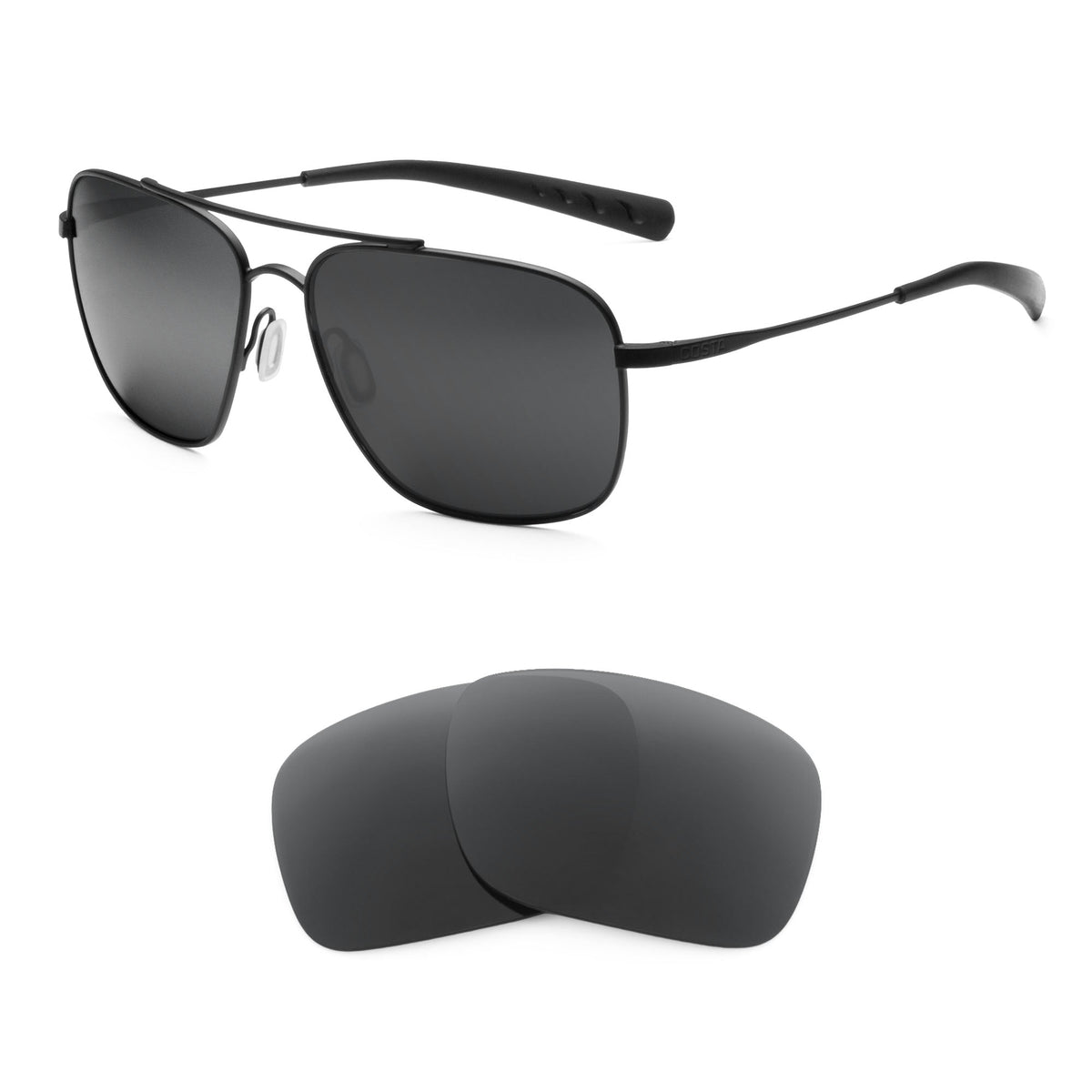 Costa Canaveral replacement lenses — precision-cut polarized sunglass lenses, 100% UV | ReFramed