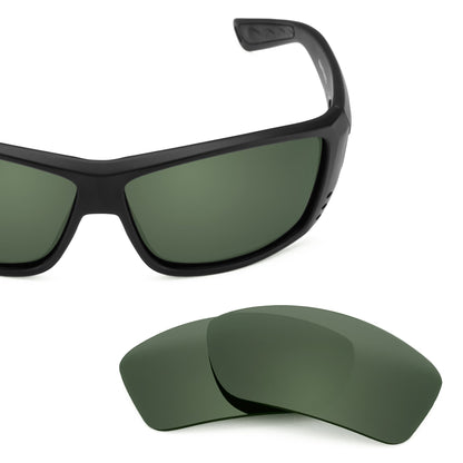 Costa Cat Cay replacement lenses — Gray Green polarized sunglass lens, 100% UV | ReFramed