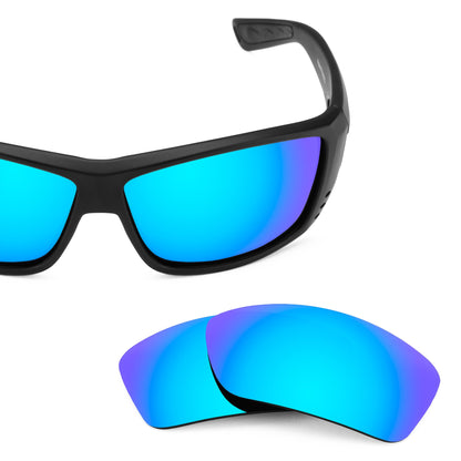 Costa Cat Cay replacement lenses — Ice Blue MirrorShield® polarized sunglass lens, 100% UV | ReFramed