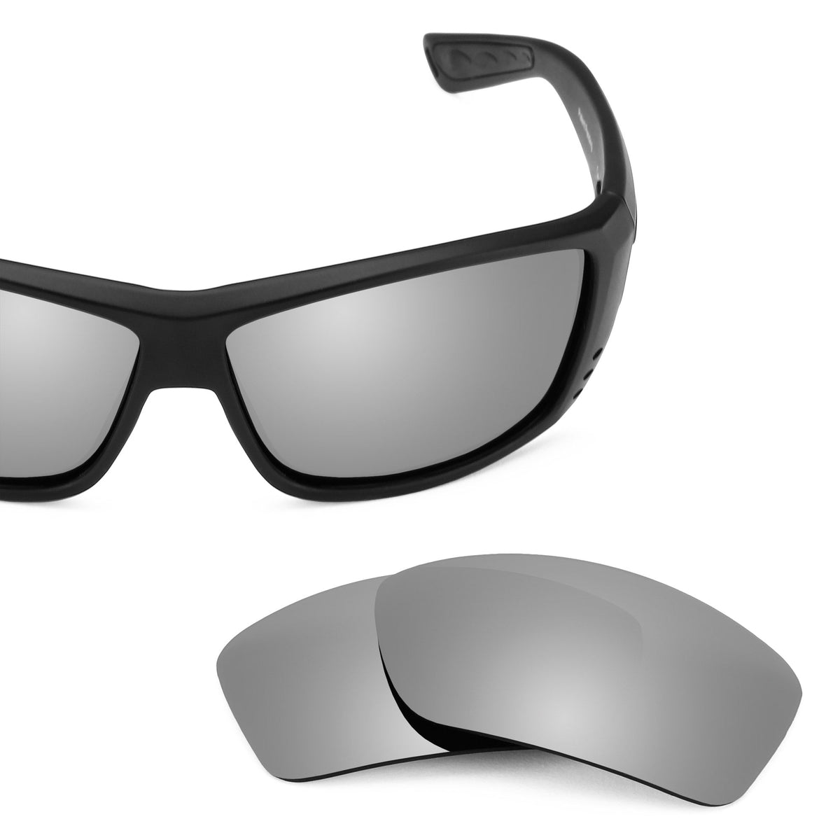 Costa Cat Cay replacement lenses — Titanium MirrorShield® polarized sunglass lens, 100% UV | ReFramed