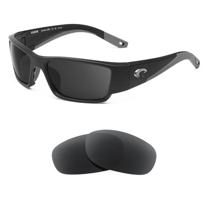Costa Corbina Pro replacement lenses — precision-cut polarized sunglass lenses, 100% UV | ReFramed