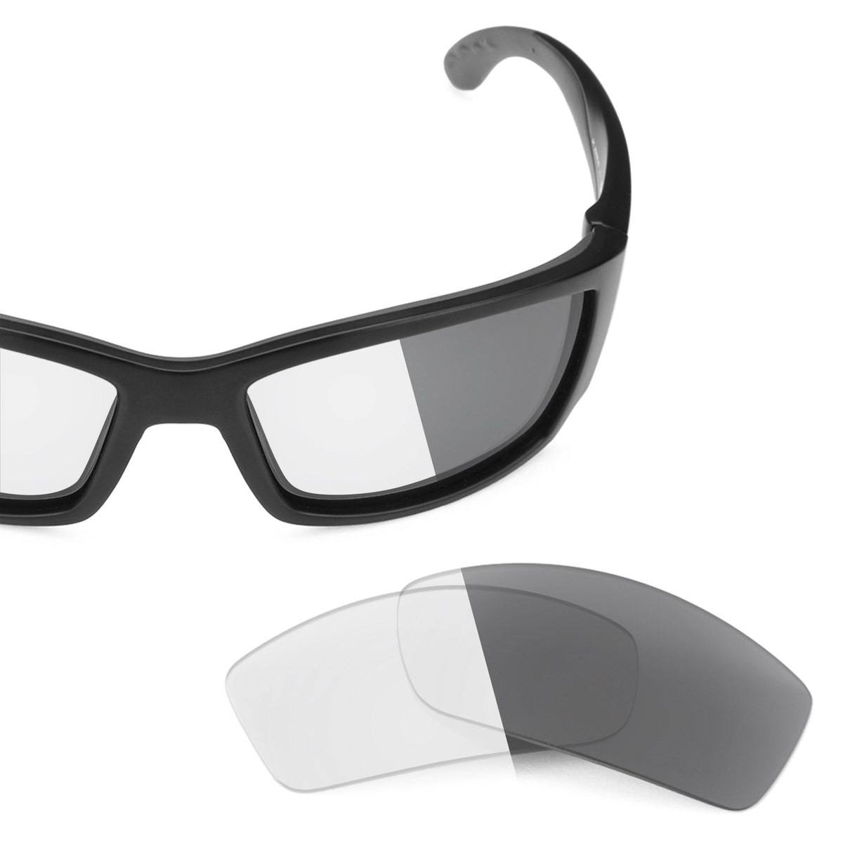 Costa Corbina replacement lenses — Adapt Gray Photochromic polarized sunglass lens, 100% UV | ReFramed