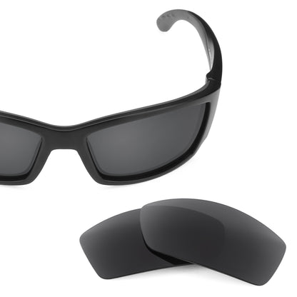 Costa Corbina replacement lenses — Stealth Black polarized sunglass lens, 100% UV | ReFramed